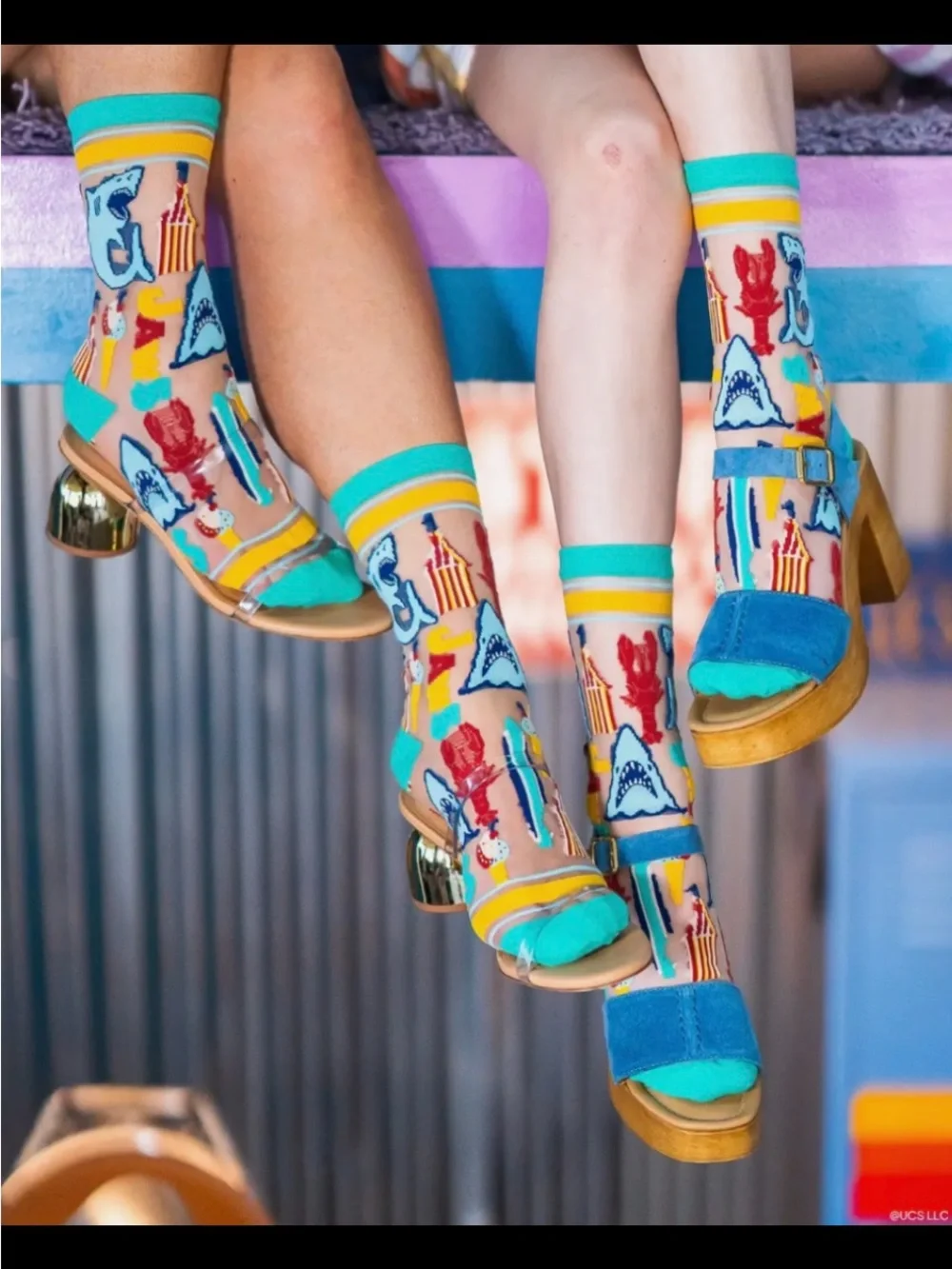 Sock Candy sheer novelty